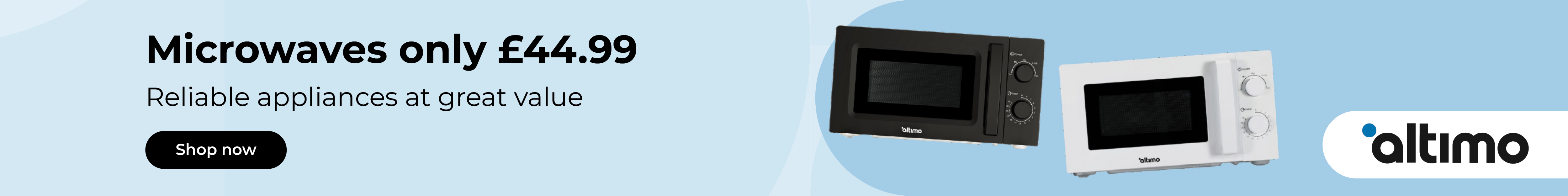 altimo Microwaves only £44.99